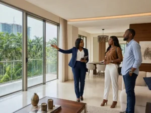 Intérieur d'un appartement meublé proposé par Marco Group